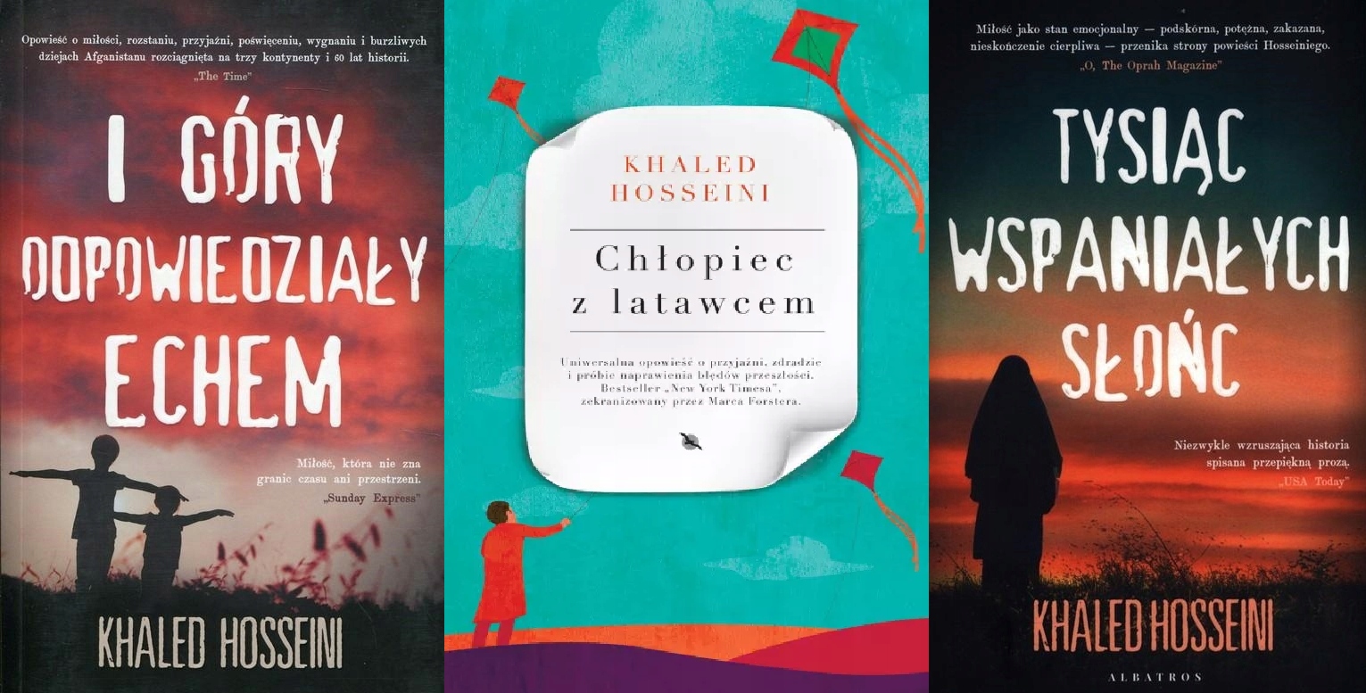 I góry odpowiedziały echem Hosseini Komplet x3-Zdjęcie-0