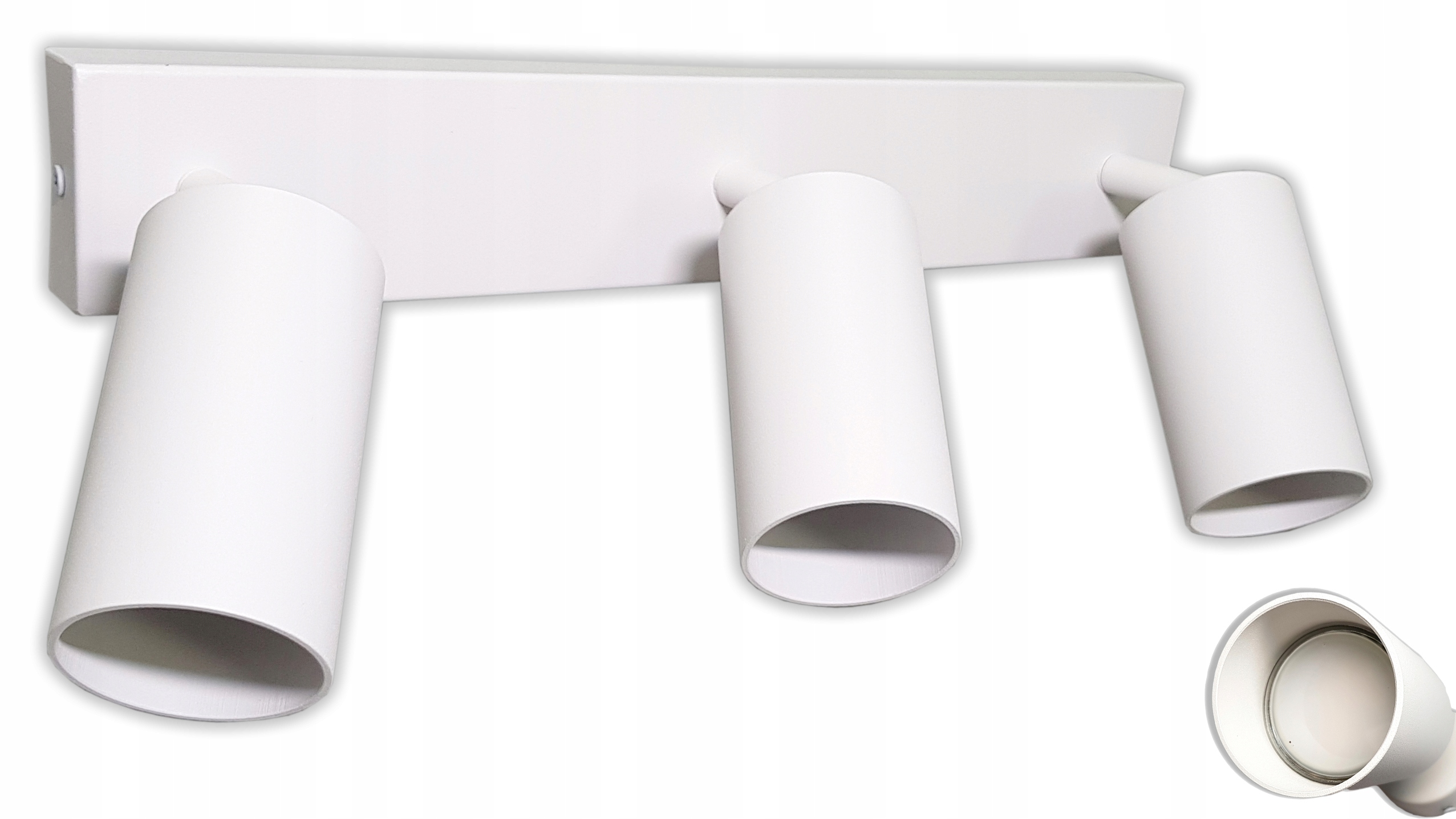 

Lampa sufit Kinkiet Ścienny regulowany Spot 3 GU10
