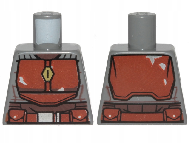 

Lego 973pb3802 figurka tors Sw Mandalorian 1 szt N