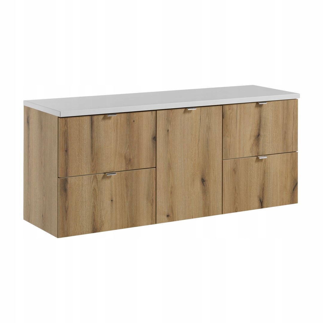 Zestaw meblowy 140cm z blatem, Nova Oak