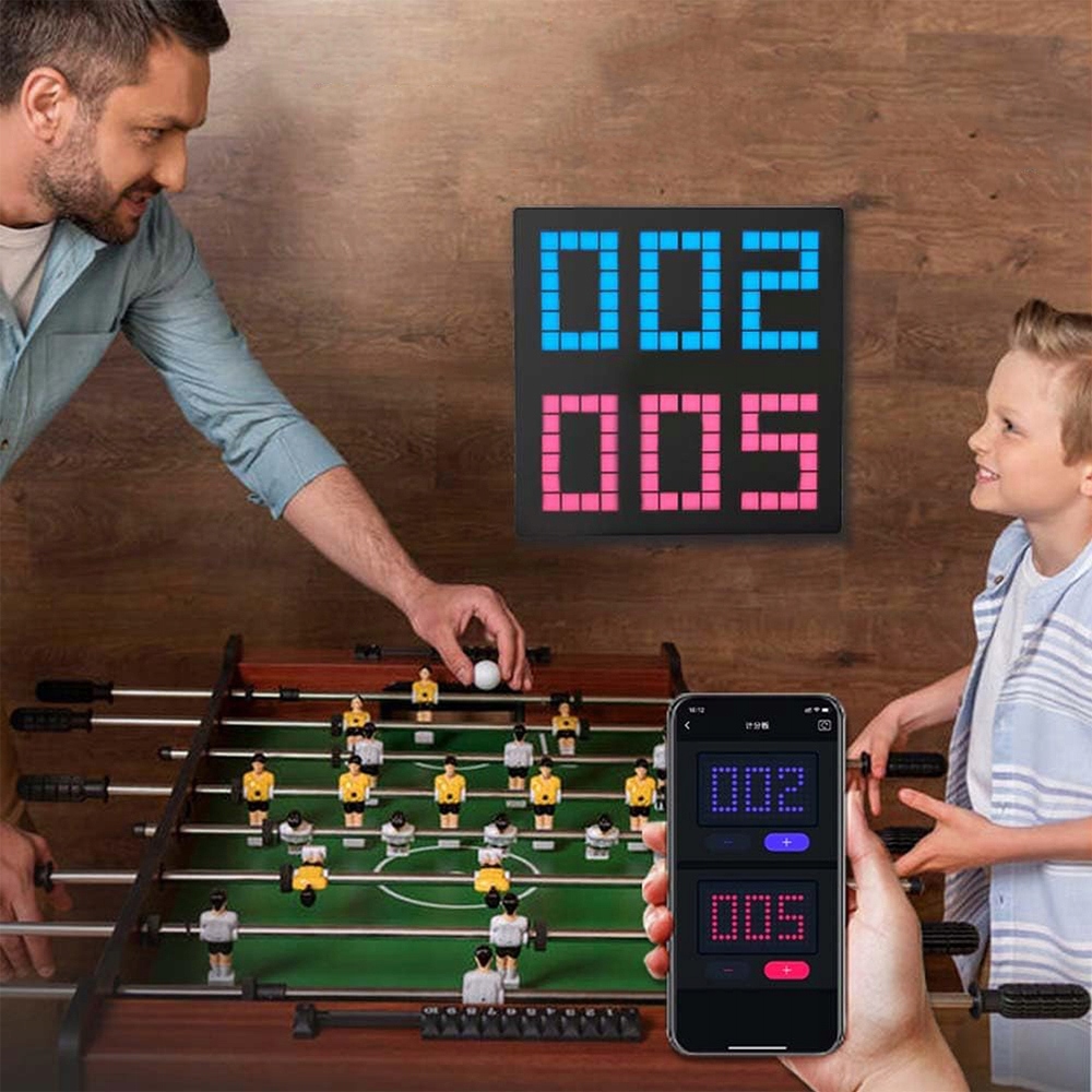 WYŚWIETLACZ LED PIXEL ART PROGRAMOWALNY PANEL LED PIXEL ZE STEROWANIEM Waga produktu z opakowaniem jednostkowym 0.6 kg