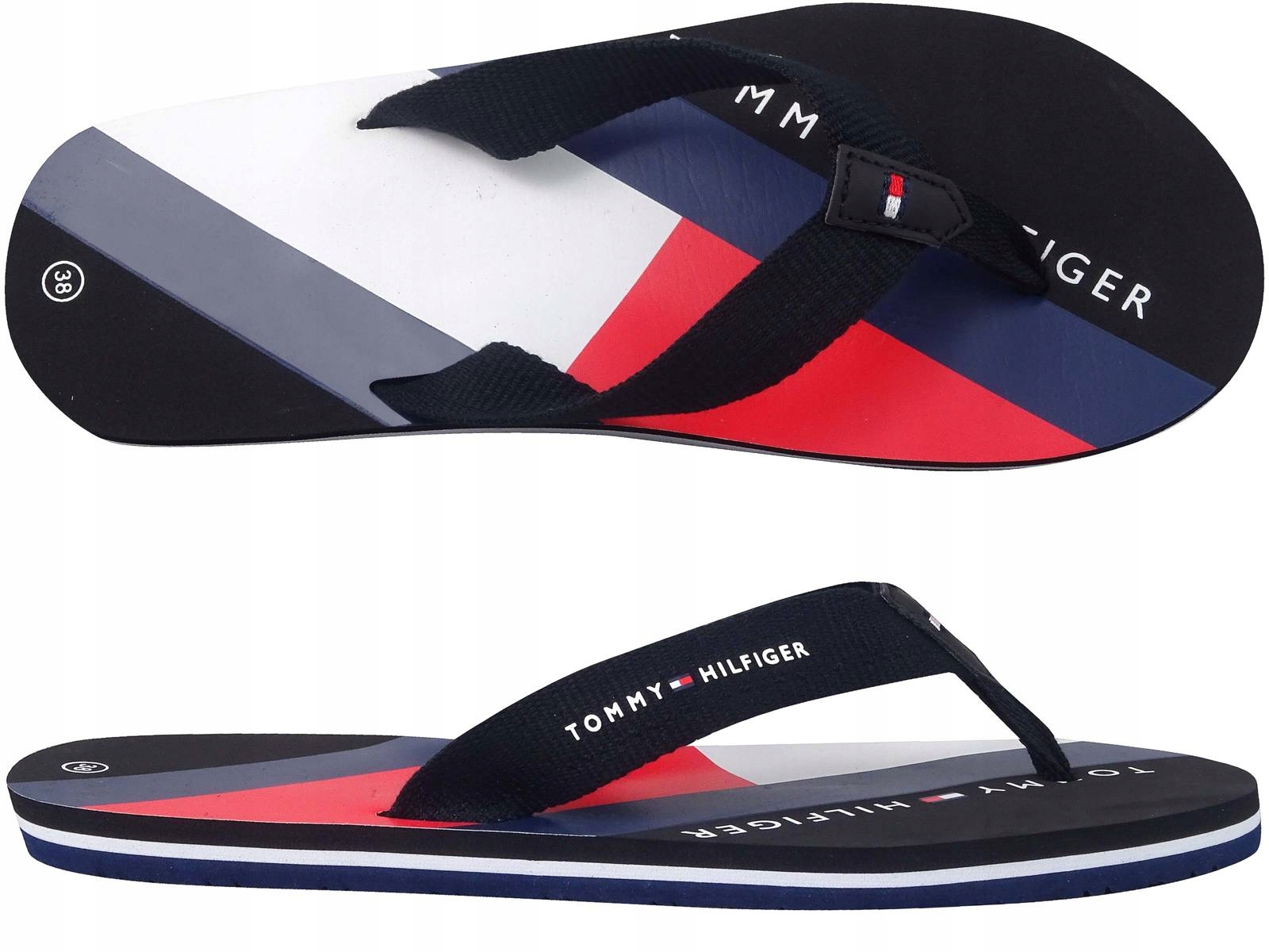 

Tommy Hilfiger Flip Flop Japonki Klapki Plaża