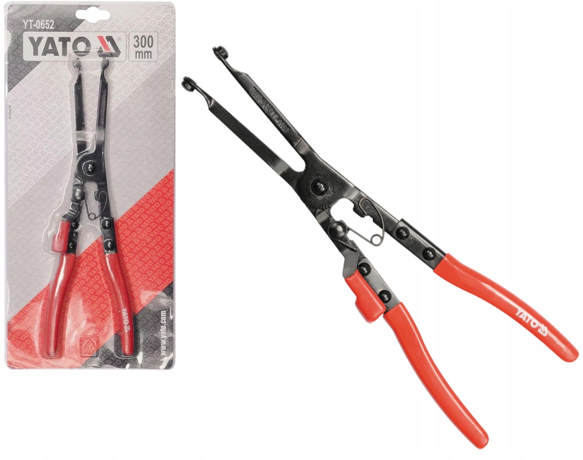 SZCZYPCE DO OPASEK WYDECHU 300mm YATO