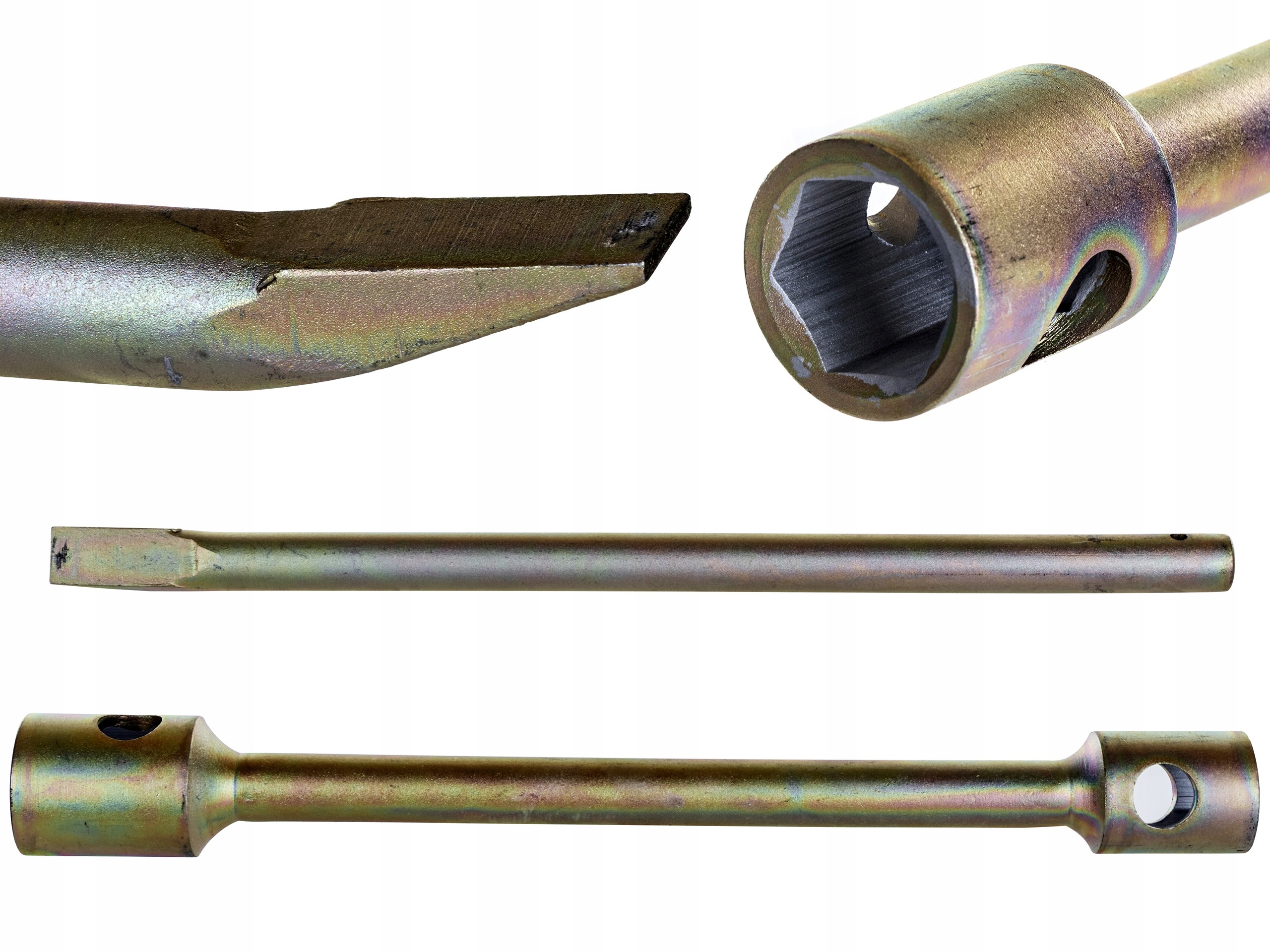 

Klucz Do Kół 27mm x 33mm Dł. 395mm Z Przetyczką