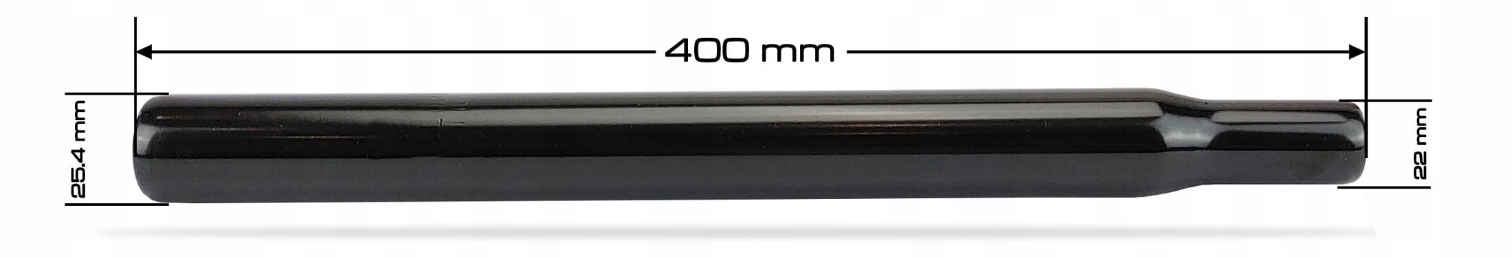 Wspornik siodła sztyca podsiodłowa - 25,4 - 400 mm Marka Kaiwei