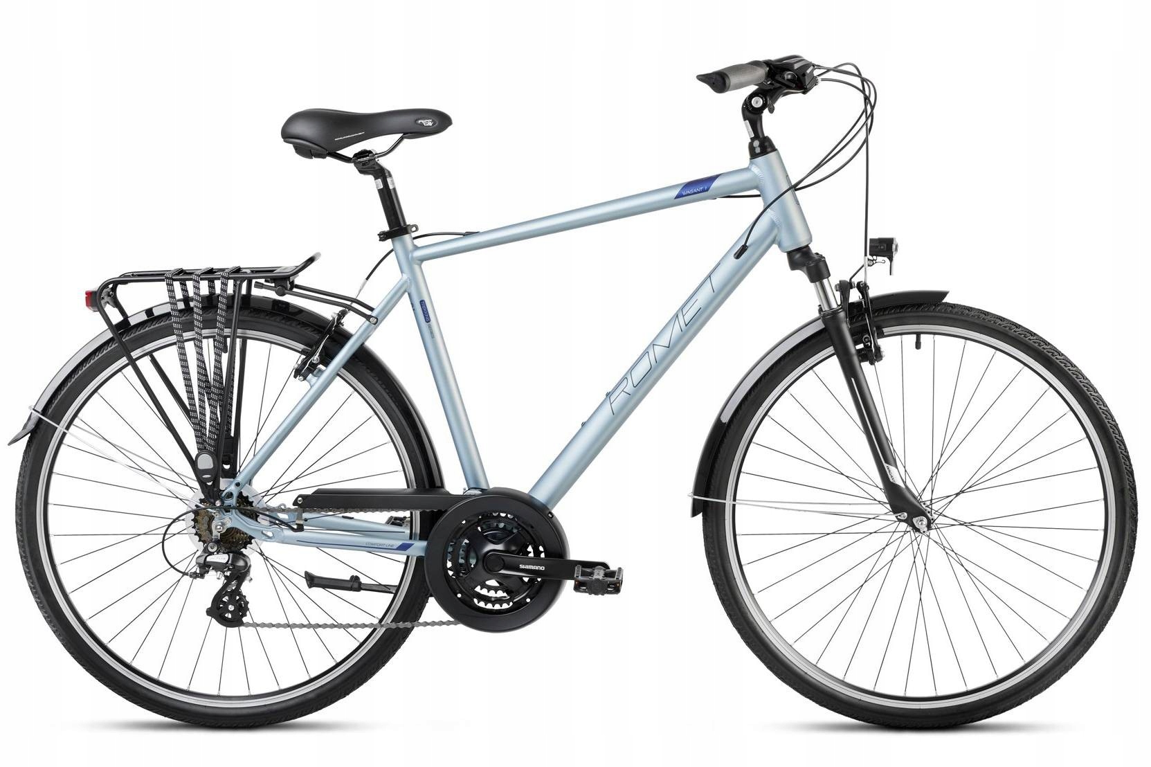 Rower 28 Romet Wagant 1 srebrno-niebieski 21"