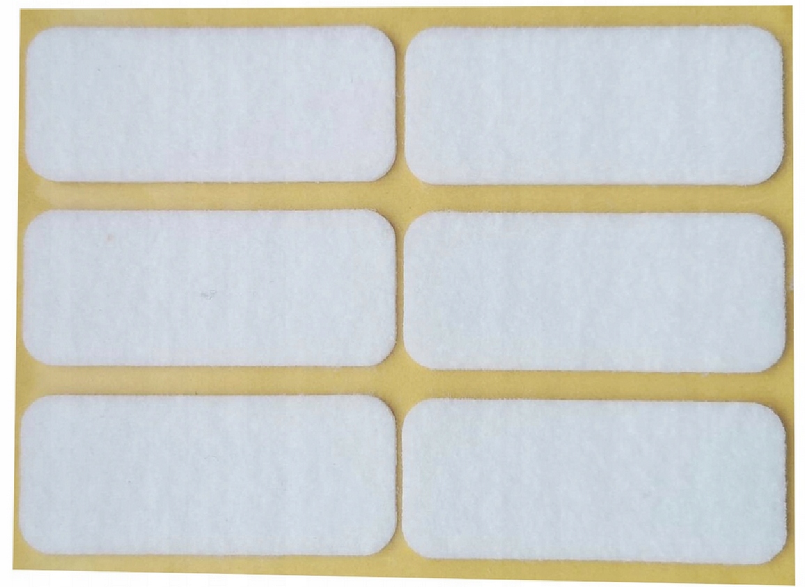 

Podkładki Filcowe Pod Meble Krzesła Białe 25X60MM