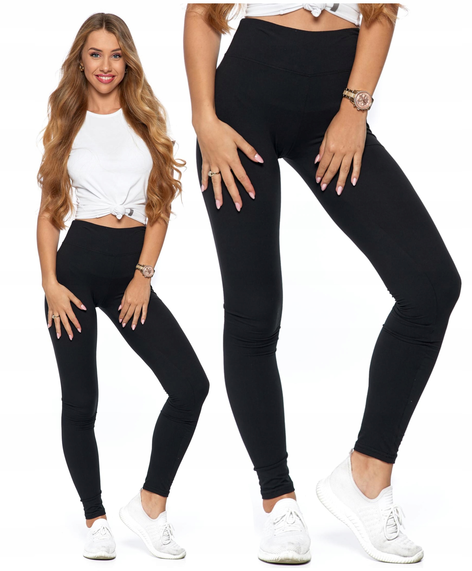 

Moraj Legginsy z Wysokim Stanem Kryjące L/XL