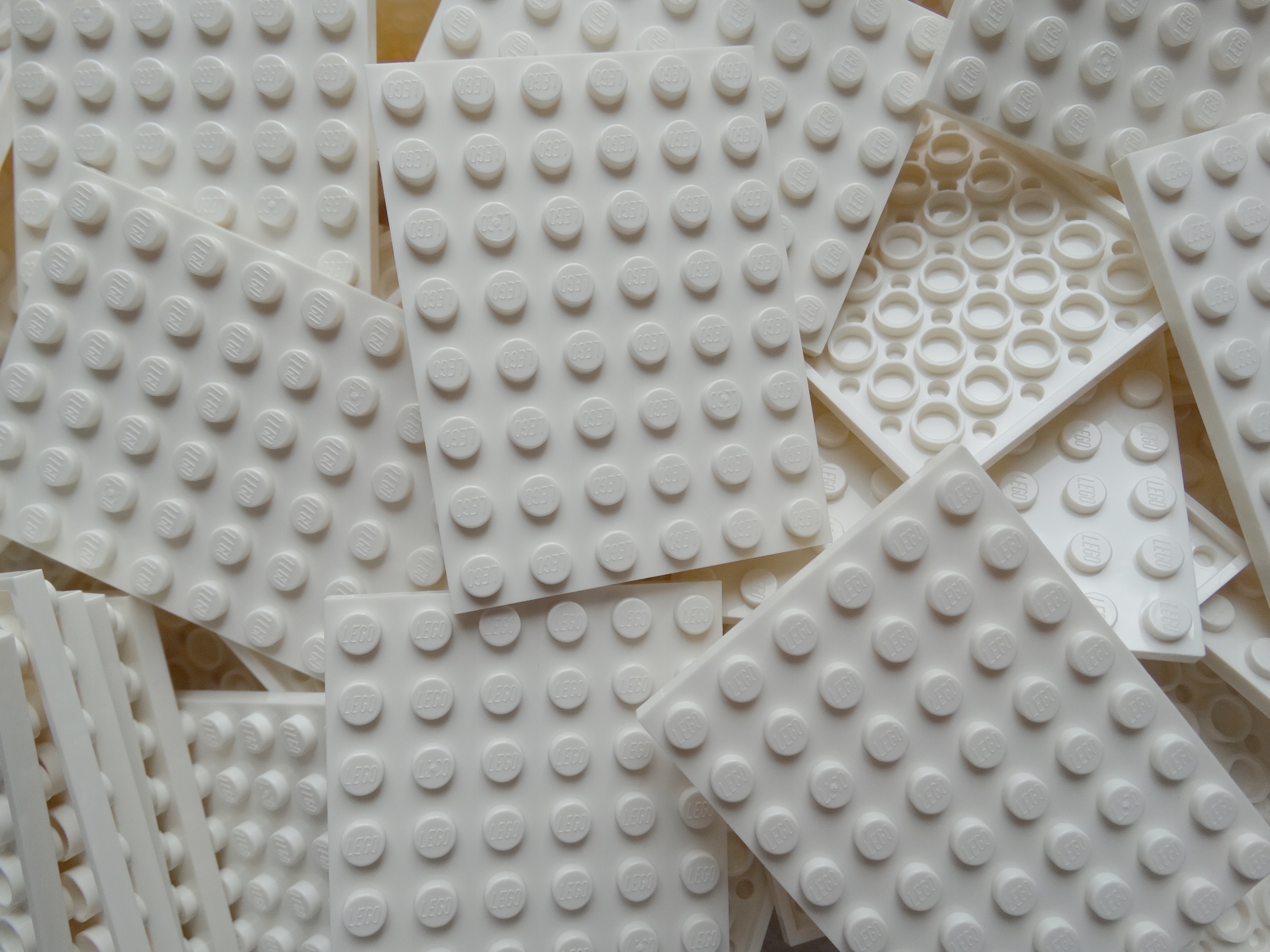 

Lego 3036 plate płytka 6x8 White Biały 4 szt Nowe