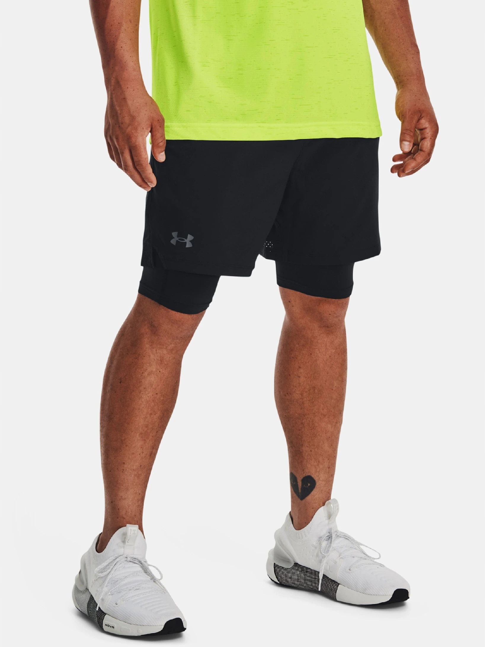 Under Armour šortky Ua Vanish Woven 2in1 černo/černé 1373764-002 200022