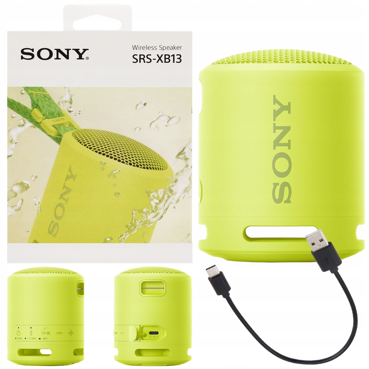 Przenośny Głośnik Bezprzewodowy Bluetooth Sony SRS-XB13 5W 16h IP67