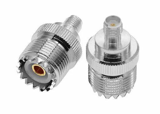 Przejście gniazdo Sma na gniazdo Uhf adapter redukcja Sma/uhf np. Baofeng