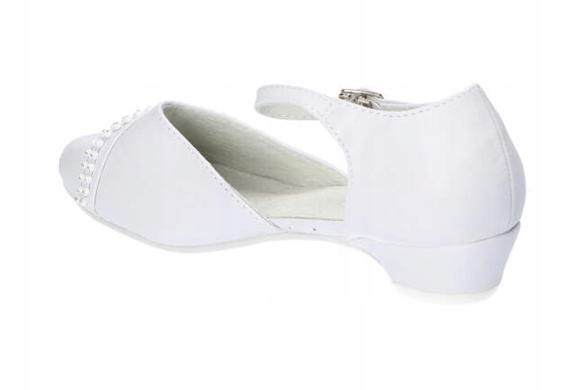 WYPRZEDAŻ BUTY KOMUNIJNE DLA DZIEWCZYNEK BIAŁE 33 Rozmiar 33