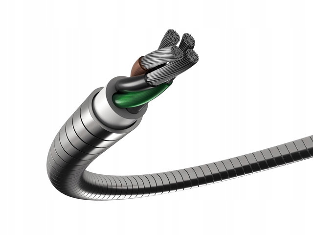 

Kabel Usb-c(m)- Usb-a(m) 2.0 1M Srebrny Metal