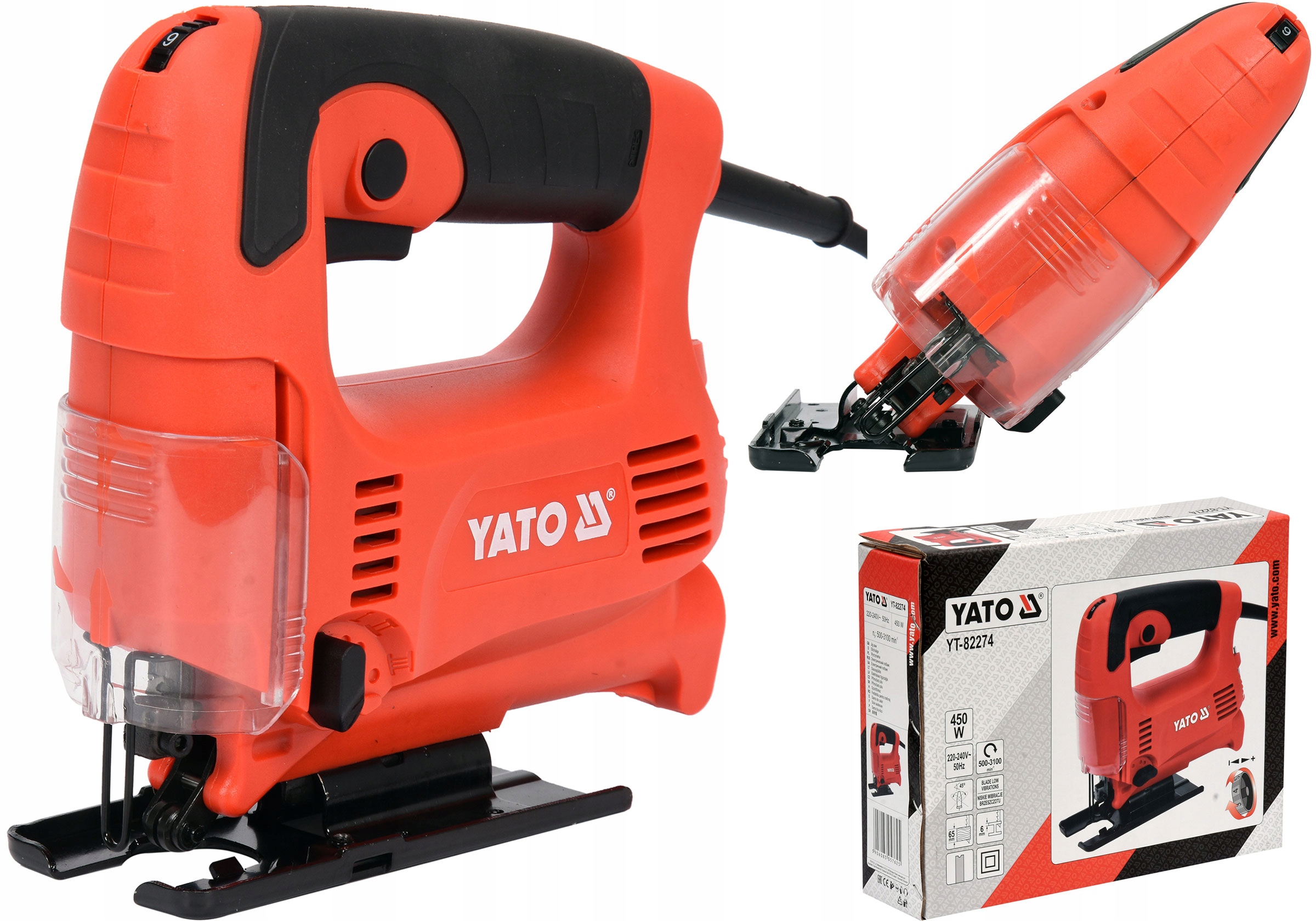 

Yato Wyrzynarka Piła Do Drewna Metalu Typ U 450W