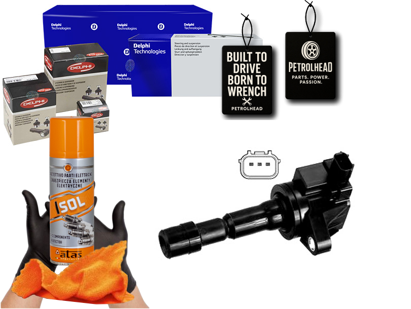 Zapalovací Cívka Honda Cr-z 07- Delphi #Petrolhead Pro+ Kit4