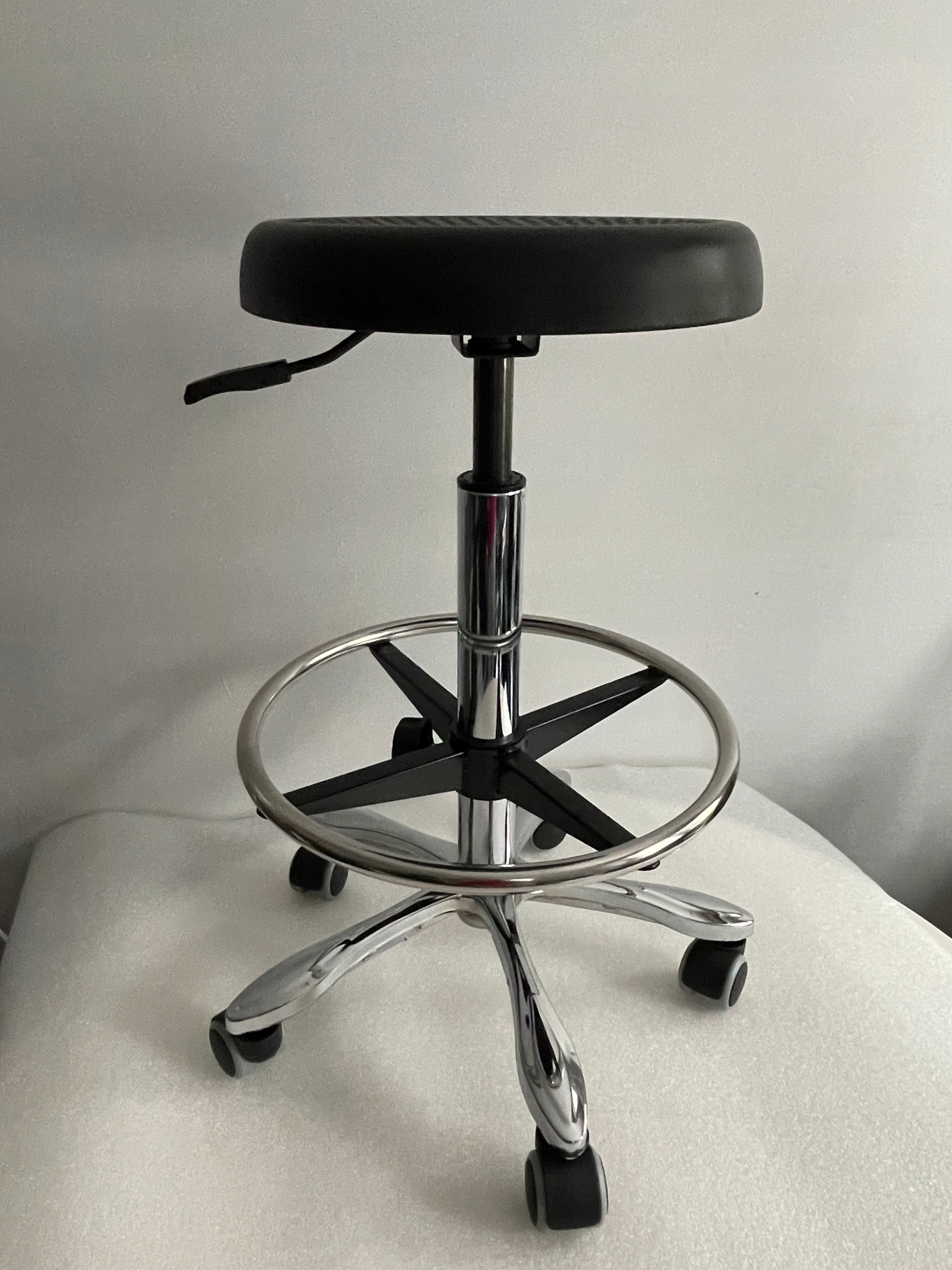 Stolek obrotowy z kolem laborato warszta Wysoki Mark Other