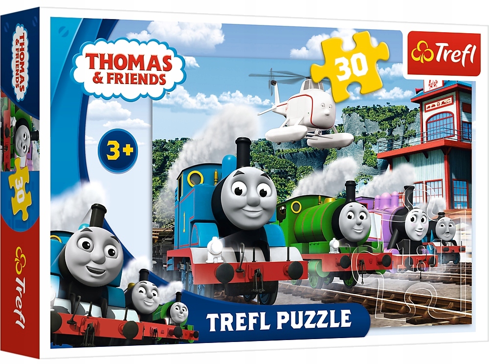 

Puzzle 30 el Wyścig Na Torach Tomek I Przyjaciele