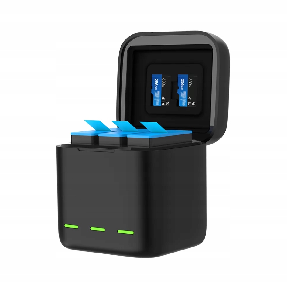 

Ładowarka Usb do 3x Akumulator Gopro Hero 10 Black