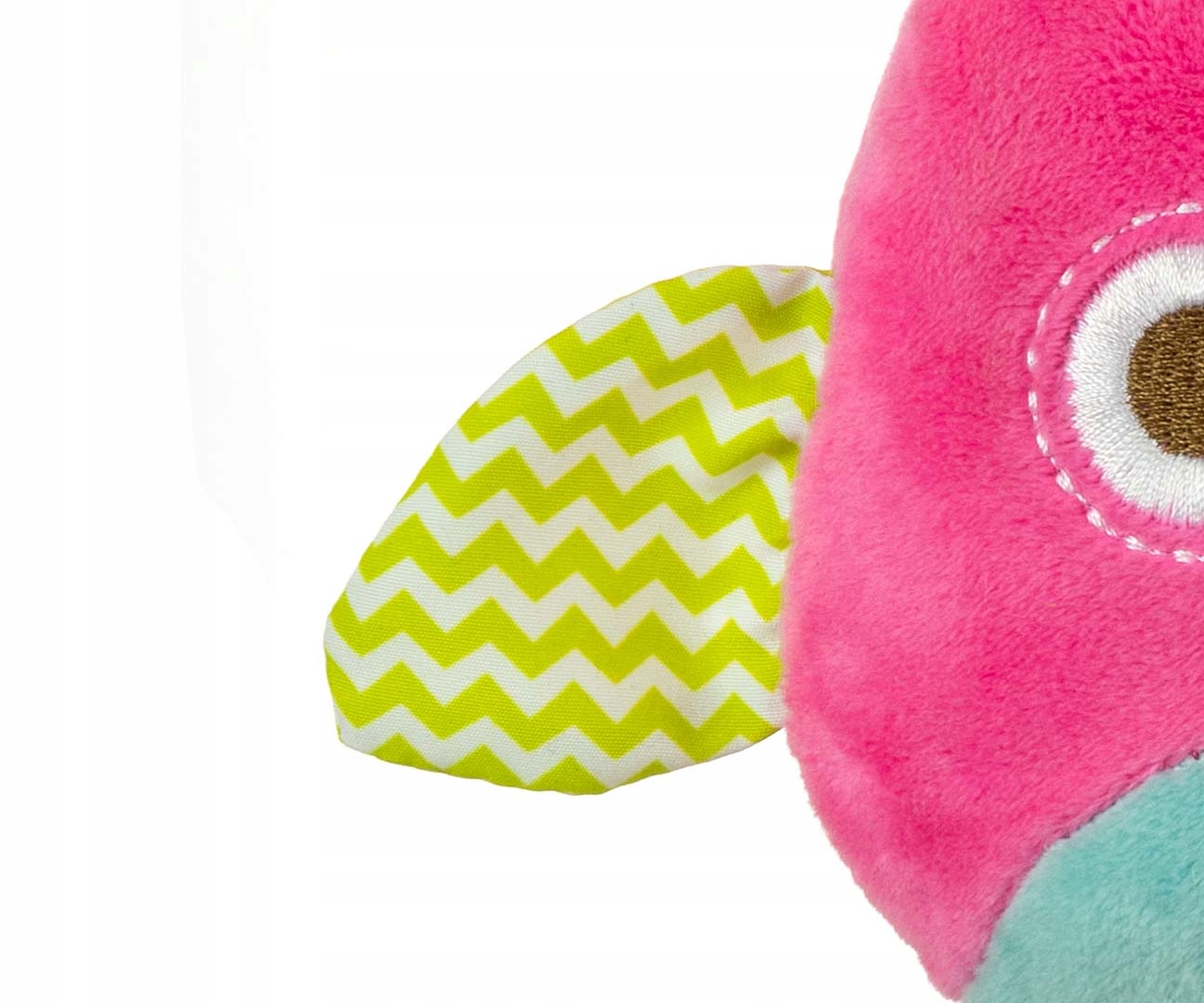 Zawieszka pluszowa Sówka - Happy owl - 2552 PINK Wiek dziecka 0 +