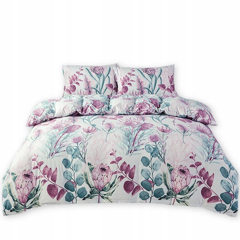 Pościel Flanelowa 160x200 Kwiatki 23430 160x200