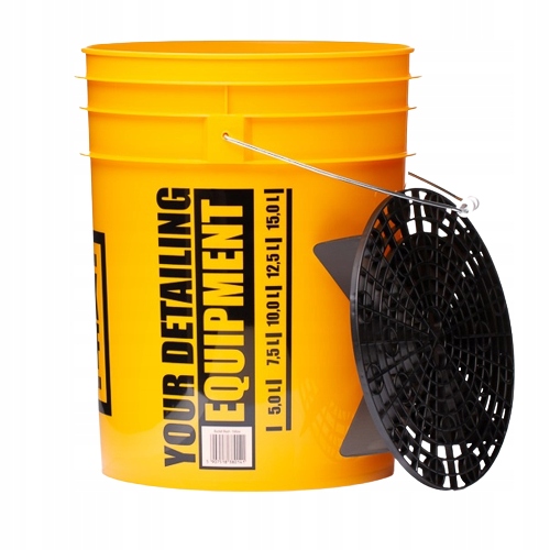 WORK STUFF BUCKET Yellow Wash Wiadro 20L Separator EAN (GTIN) 5907518380929