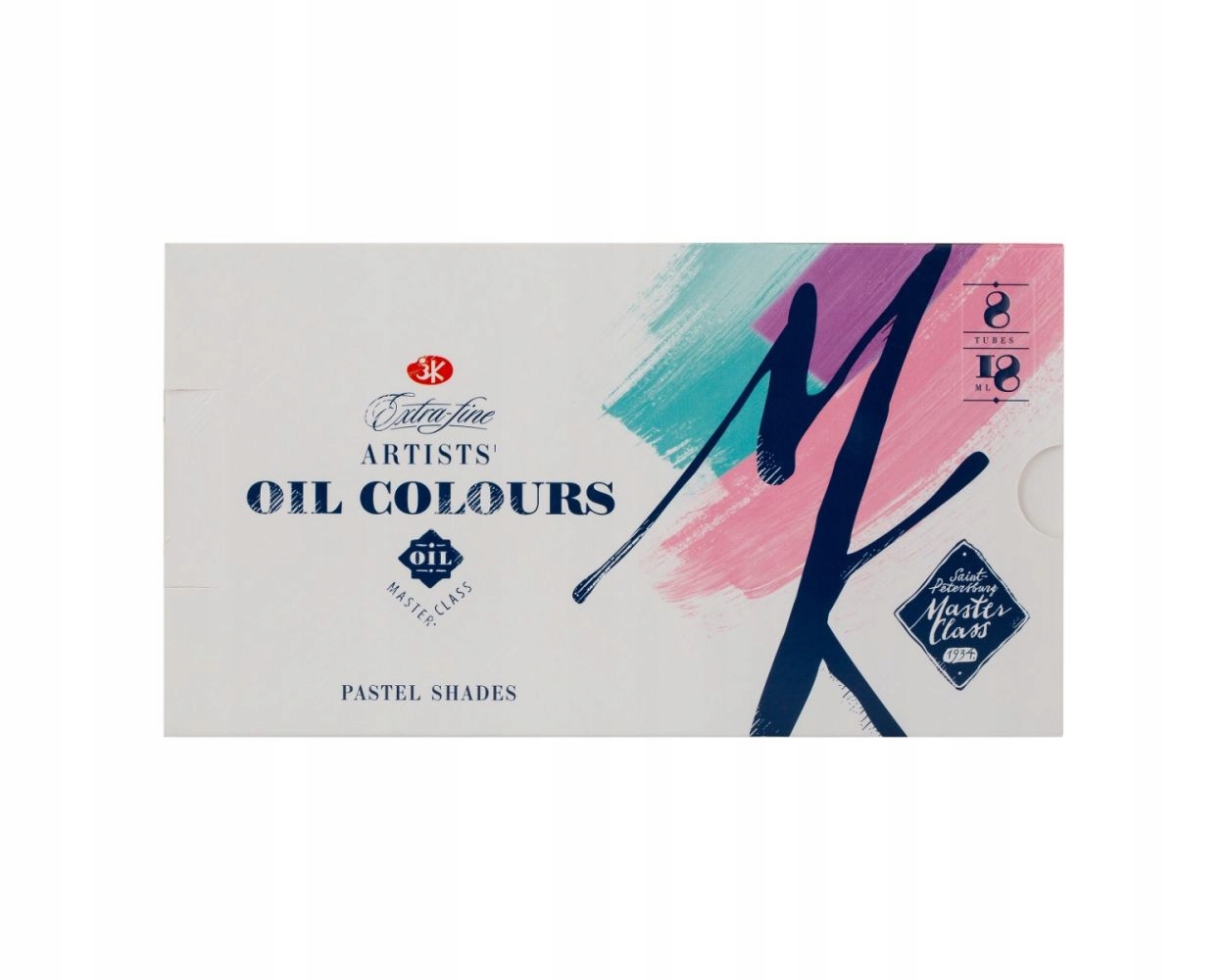 Sada Olejových Barev Master Class 8X18 ML Pastel Shades Pastelové Odstíny