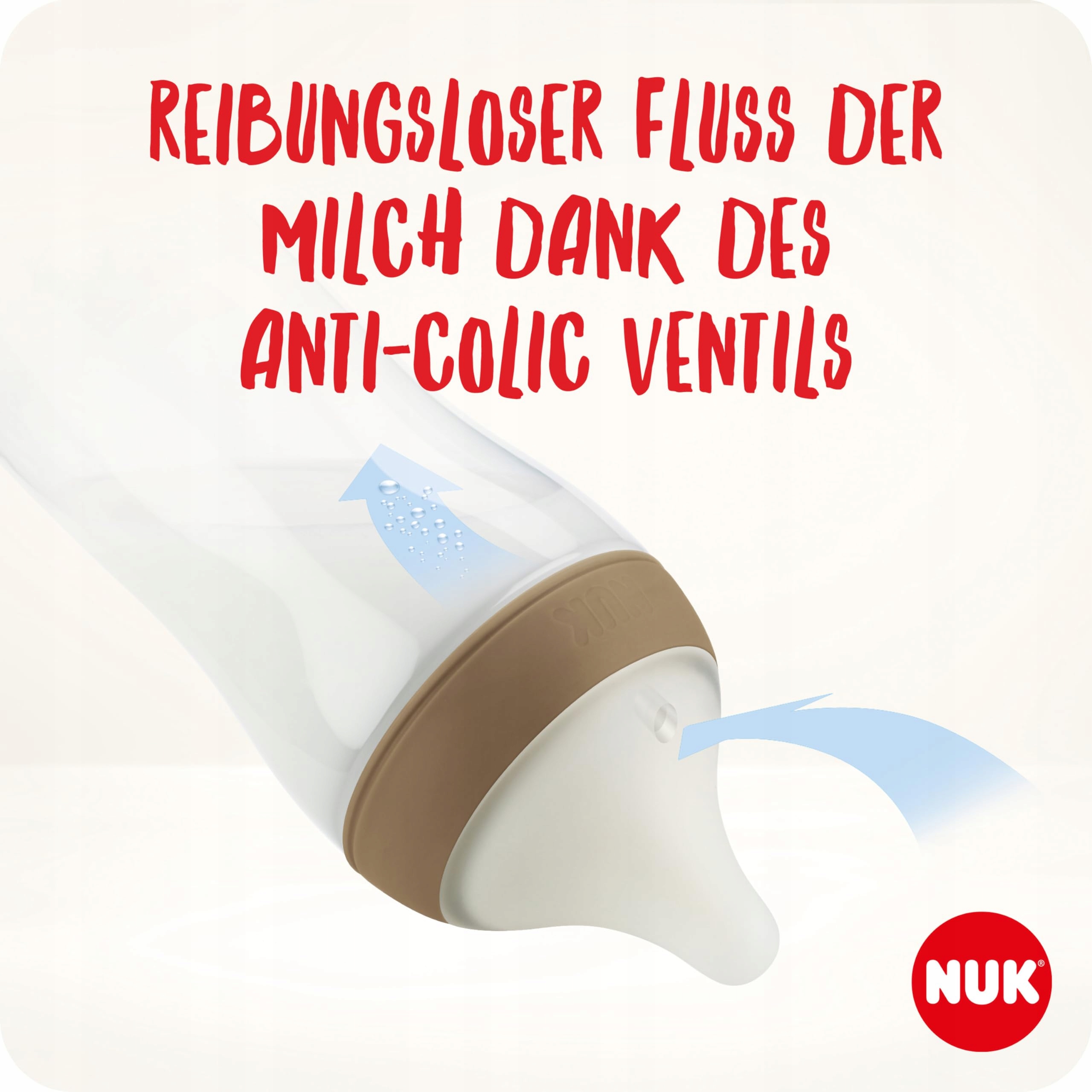 NUK Zestaw Butelki Dla Niemowląt 3m+ Antykolkowy BPA Free — miniatura 5