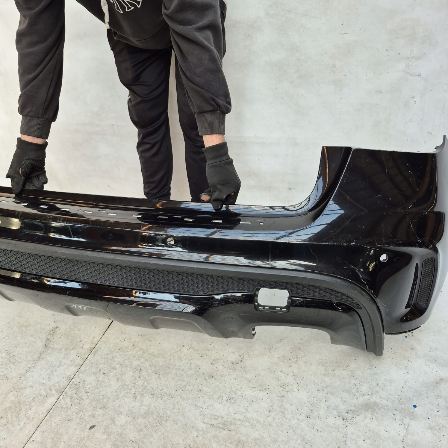 MERCEDES GLA W156 AMG 13- bumper rear part rear PDC A1568852425