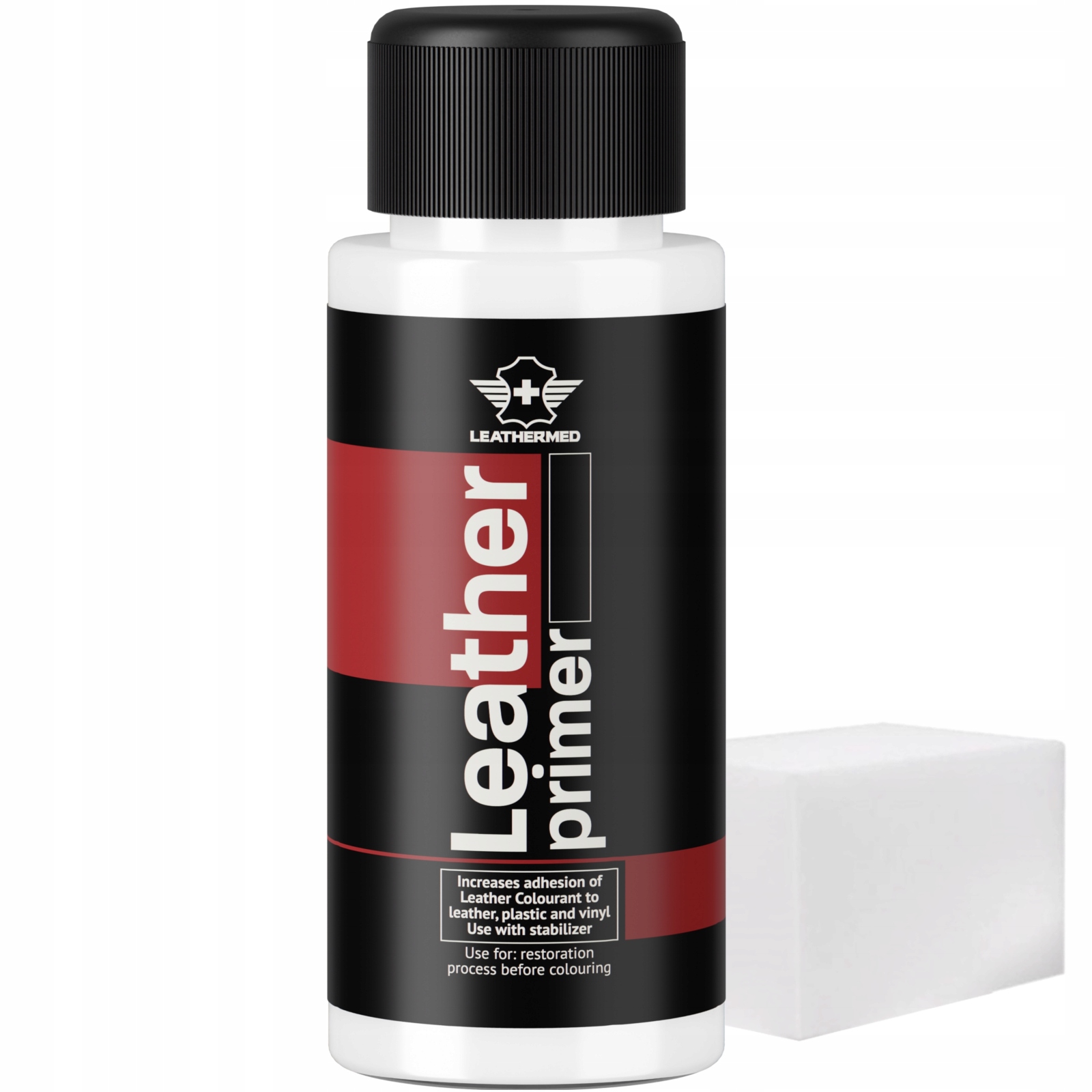 Leather Primer Produkt zwiększający przyczepność farby do skóry vinylu 50ml