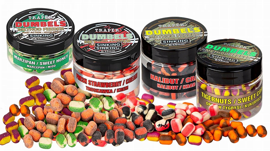 Dumbels Traper Sinking Duo Color 8-10mm 50g Marcepan / Miód Marka Traper