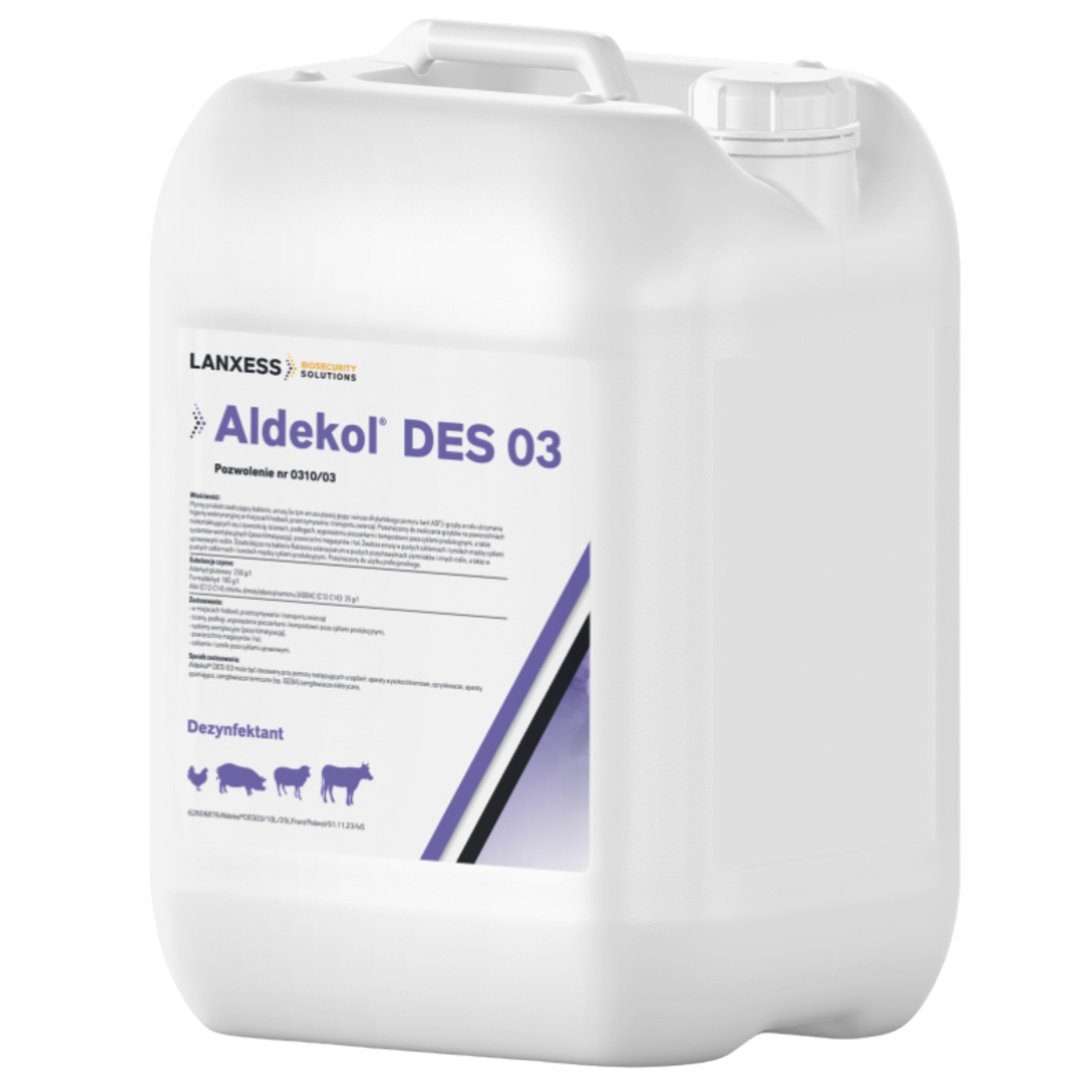 Levně Aldekol Des 03 5L dezinfekční přípravek