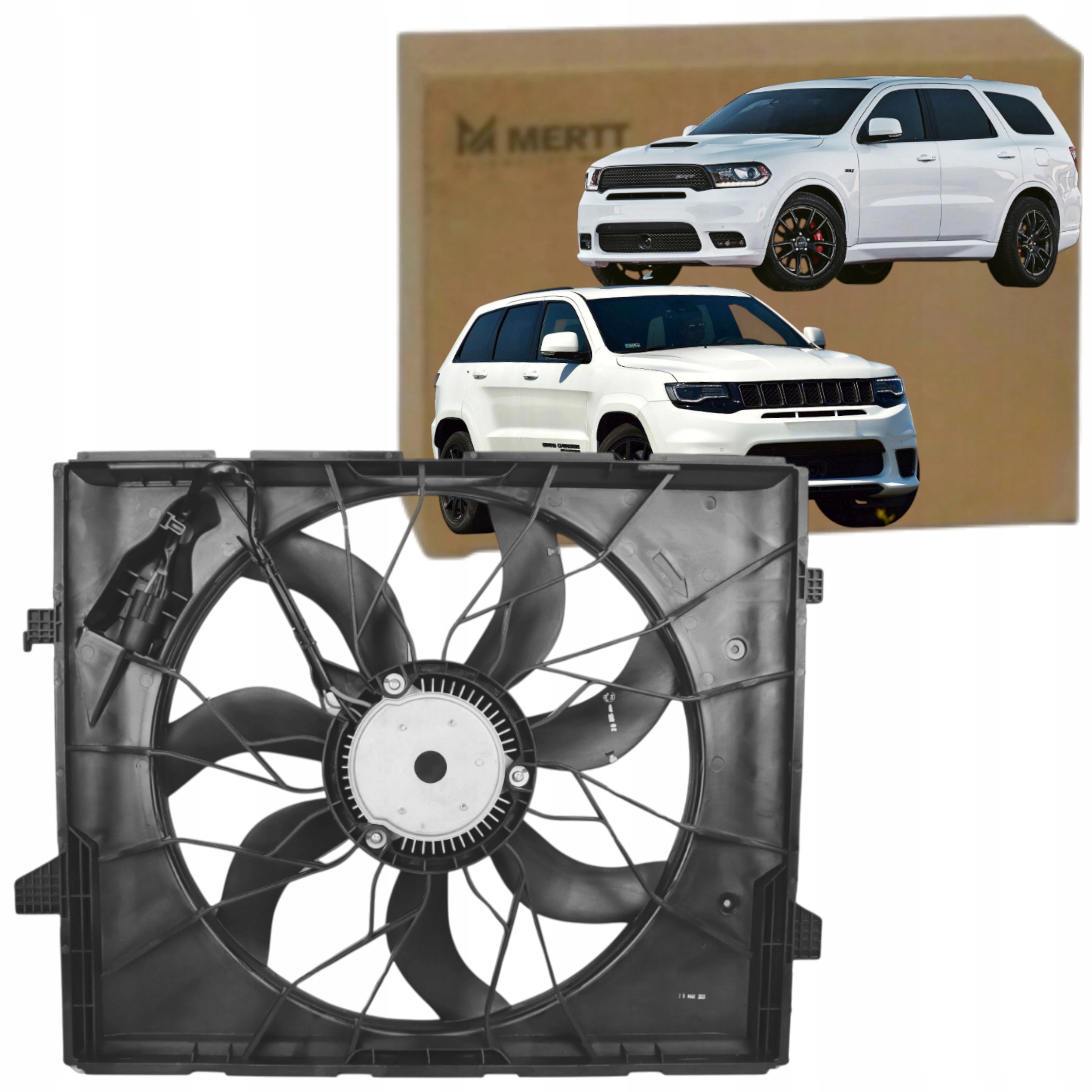 Jeep Grand Cherokee WK2 Dodge Durango 3.6 5.7 14-21 Ventilátor 52014787AC