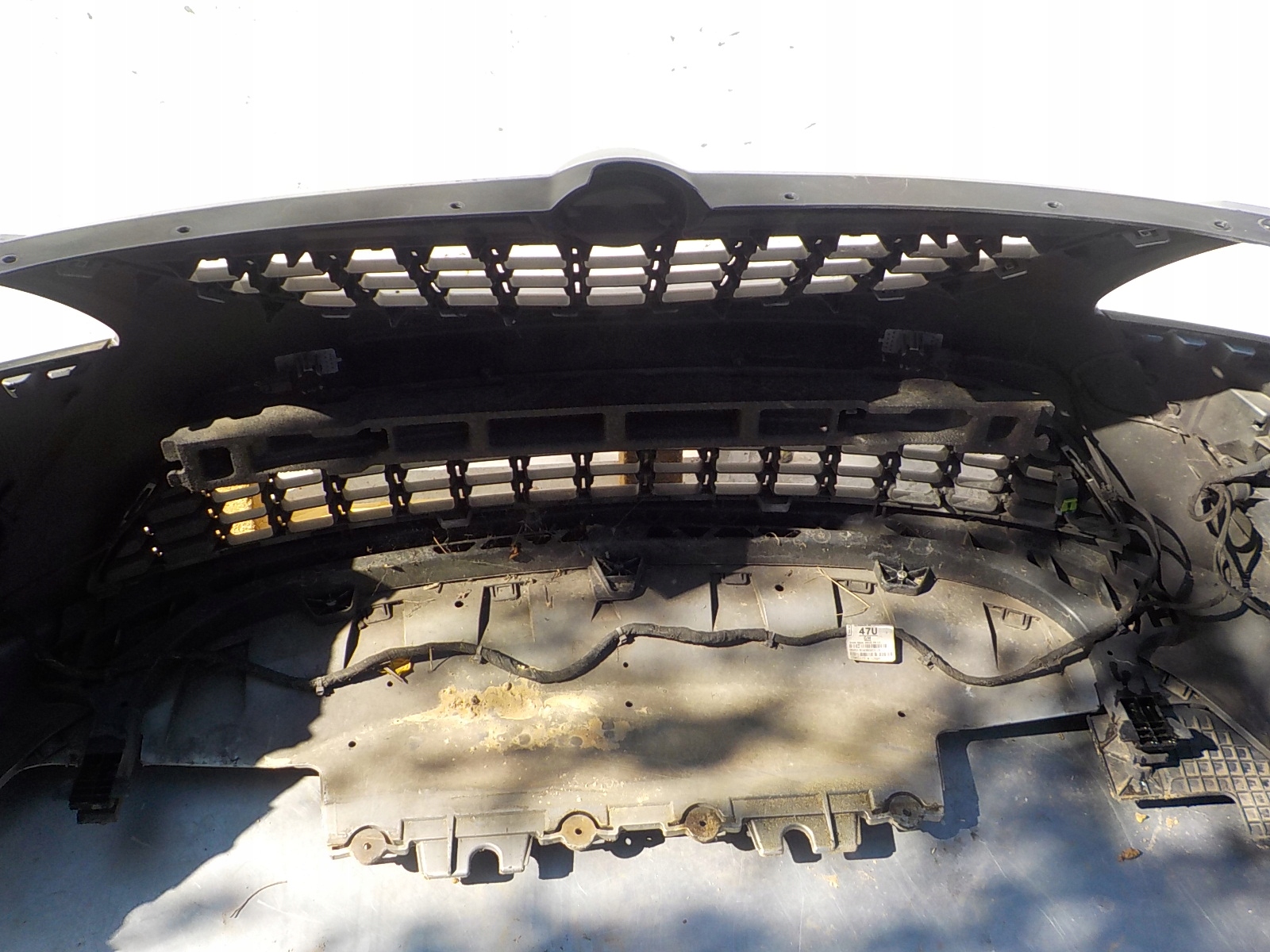 372 OPEL ZAFIRA C 12-19 bumper front front PDC