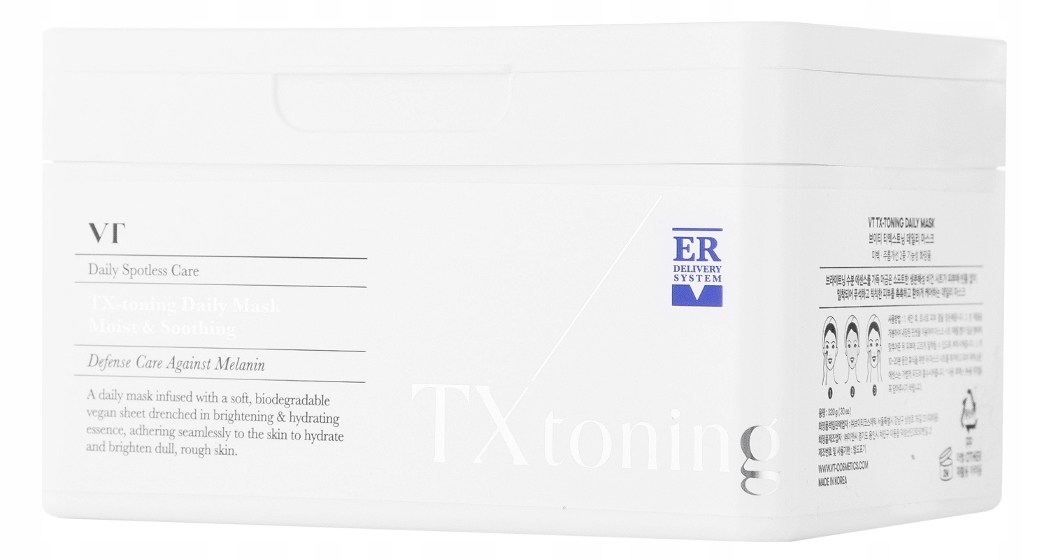 Vt Cosmetics TX-Toning Daily Mask Sada rozjasňujících masek 30 ks