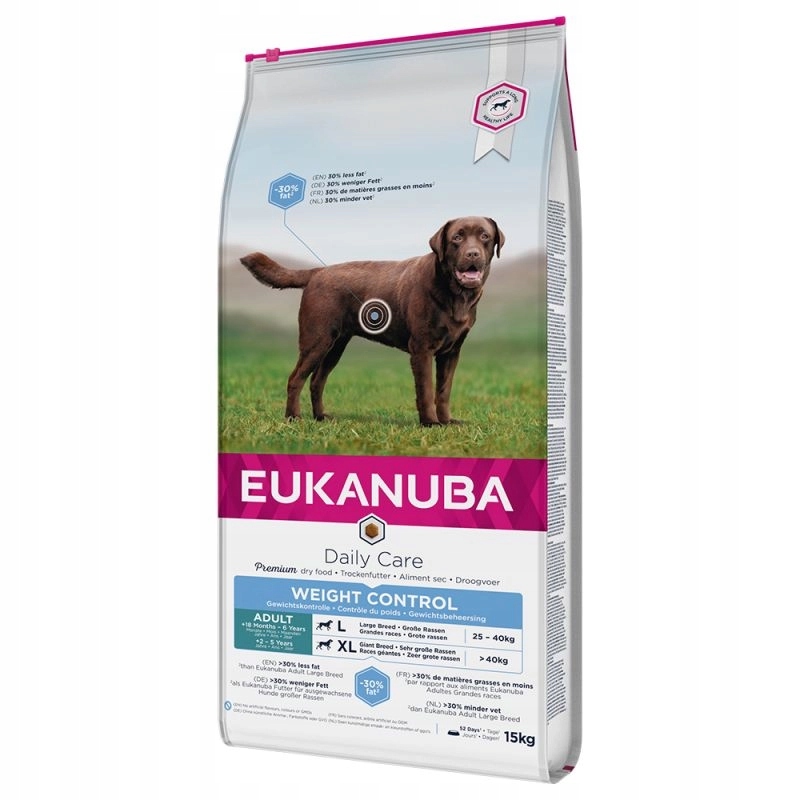 Levně Eukanuba Adult Large Breed Weight Control kuře 15 kg