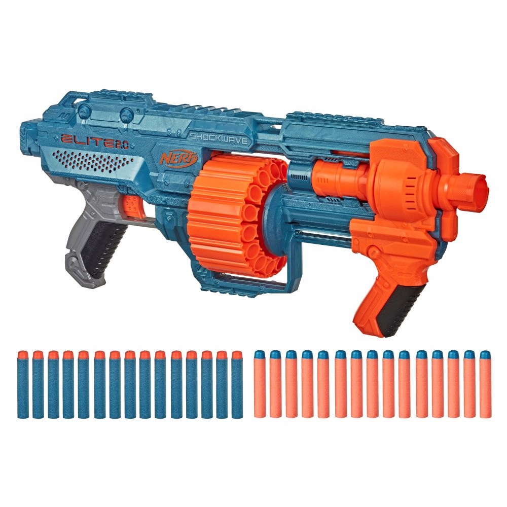 

Hasbro Nerf Elite 2.0 Wyrzutnia Shockwave RD-15