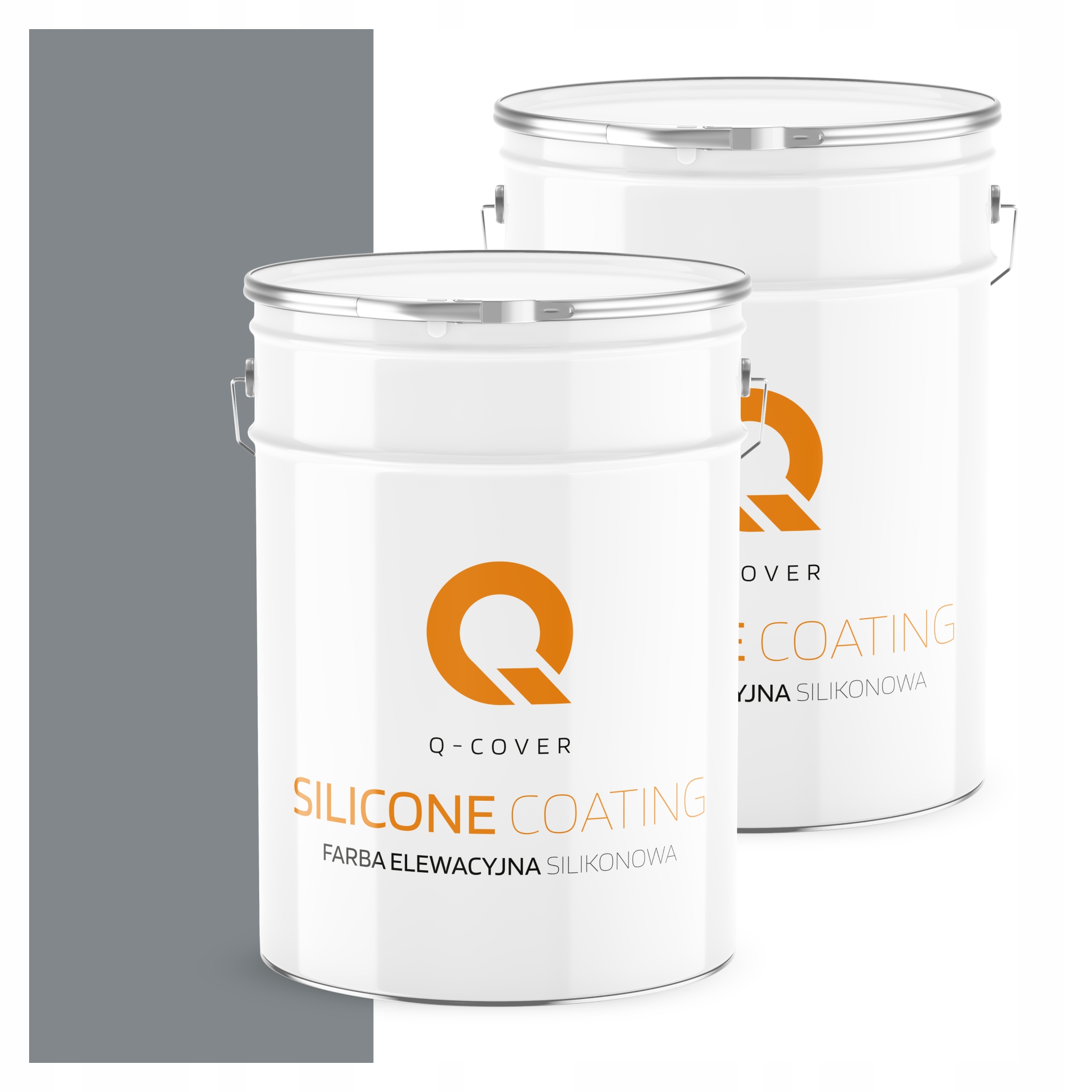 Fasádna farba Fasádová 10L Silikónová Uv Farba Šedá Tmavomodrá