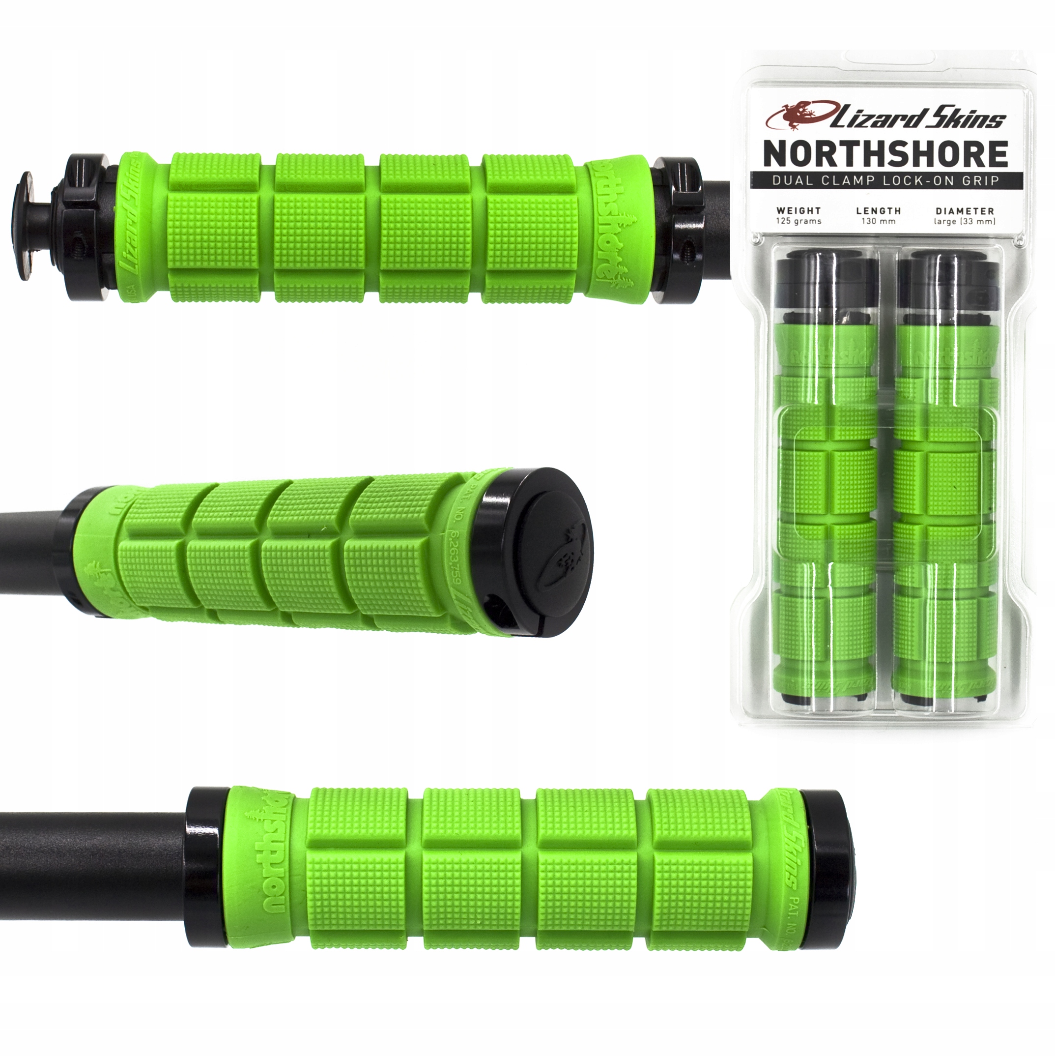 Gripy chwyty kierownicy Lizard Skins Mtb Grube