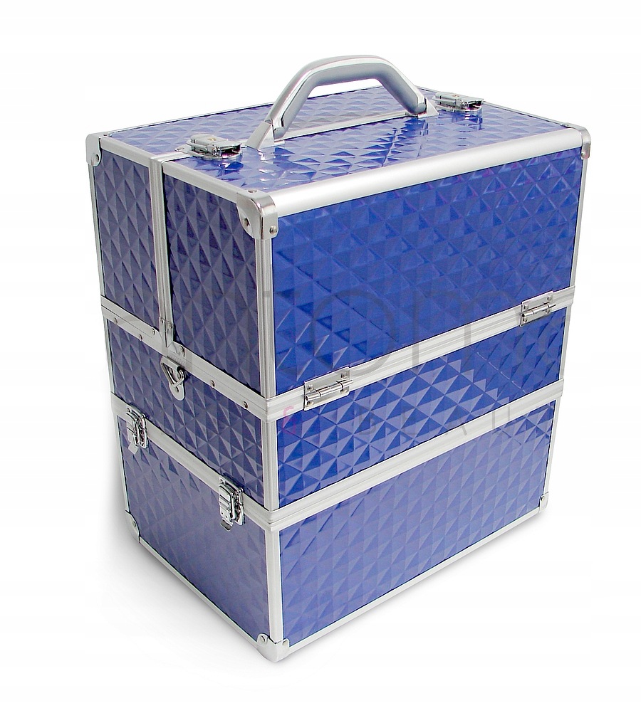 Kufřík Kosmetická Taška Na Lampu Kufer Galaxy XXL Blue Marine