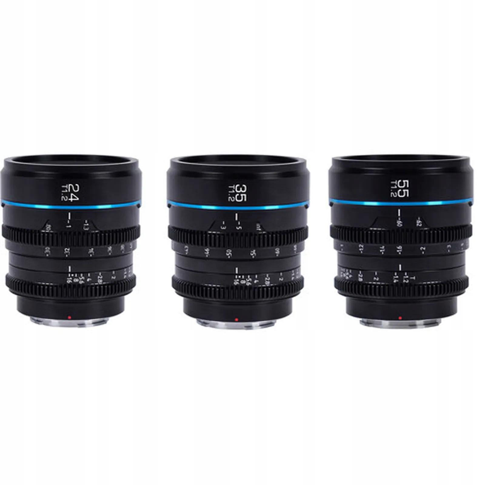 Sada Sirui Nightwalker 24 mm 35 mm 55 mm T1.2 (M4/3)
