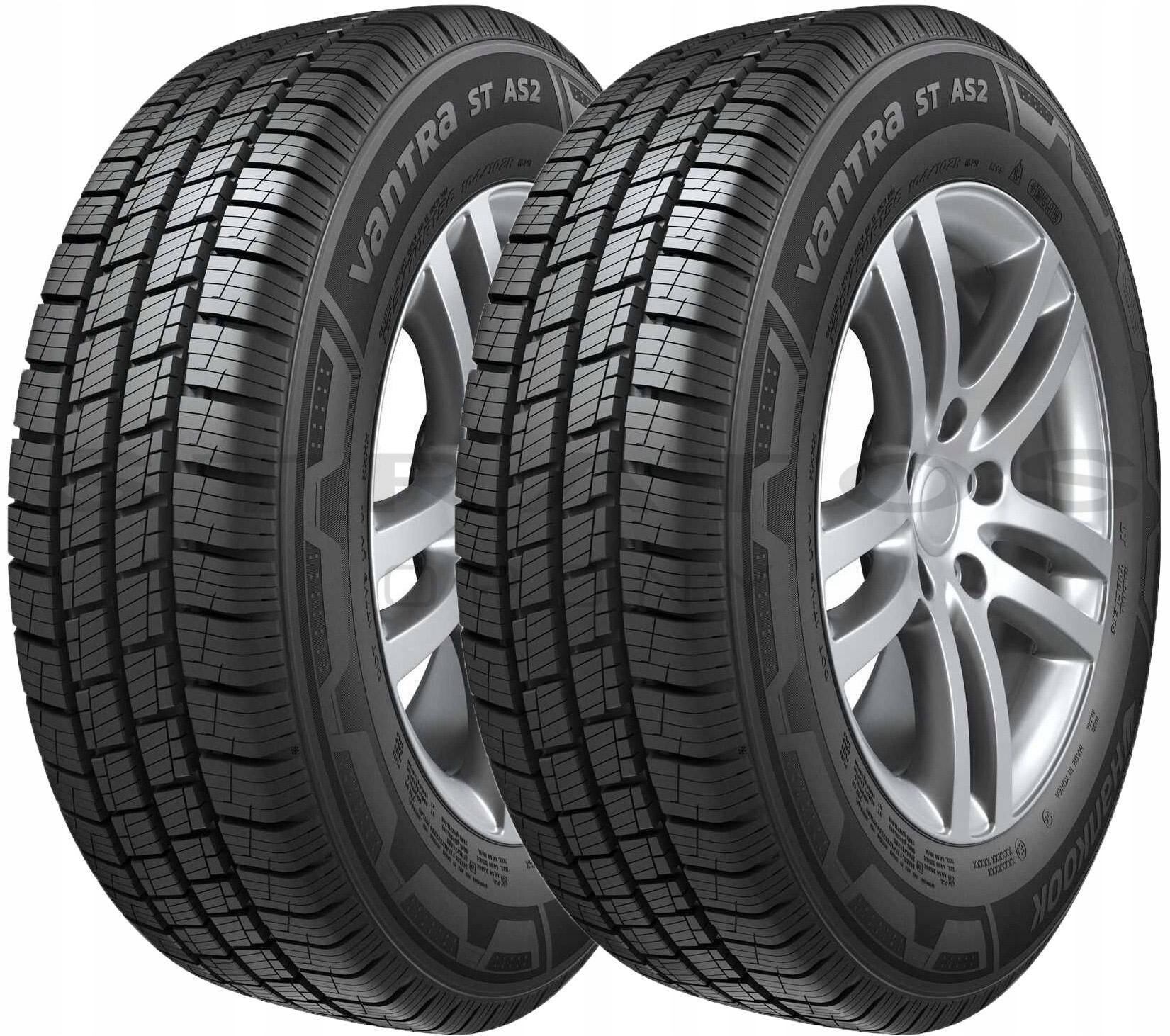 

2x 215/65/16C T Hankook Vantra St AS2 Radial RA30