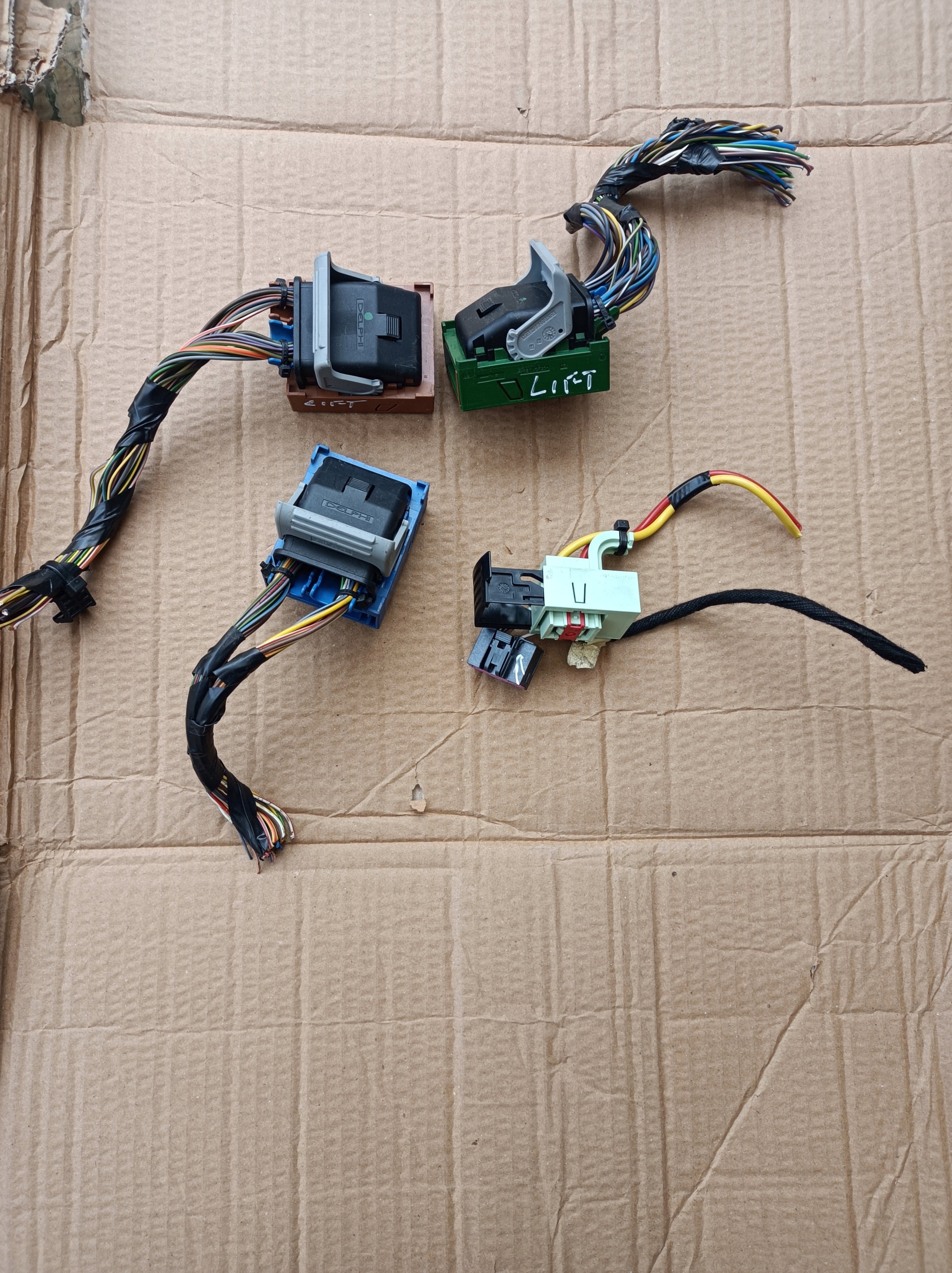 разъемы модуль FORD S-MAX GALAXY MONDEO MK4 РЕСТАЙЛИНГ