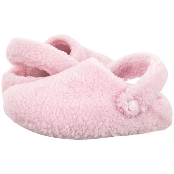 Kapcie dla Dzieci Crocs Classic Cozzy Slipper Kid's Pink 210856 Różowe