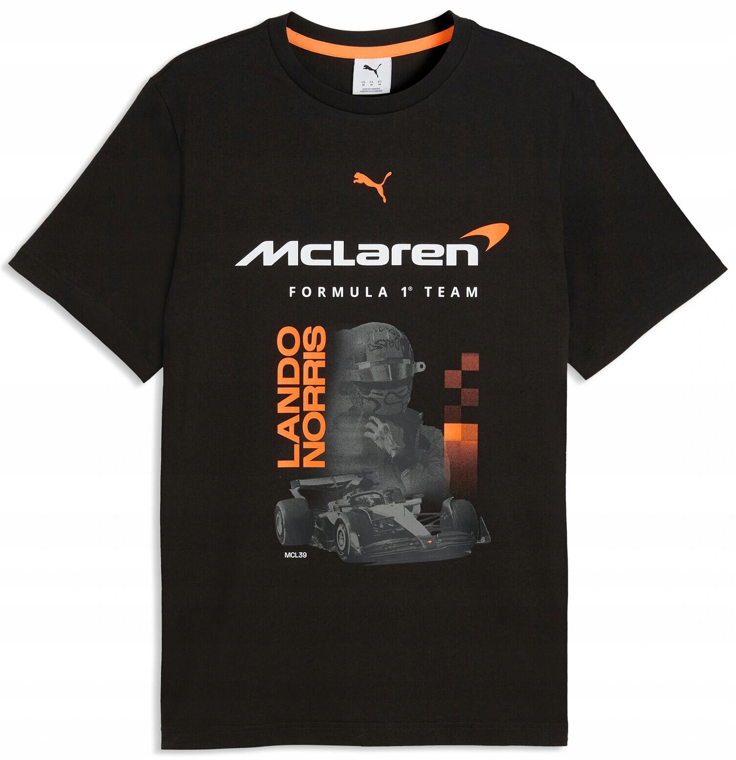 Tričko McLaren F1 Lando Norris Černá r.XL
