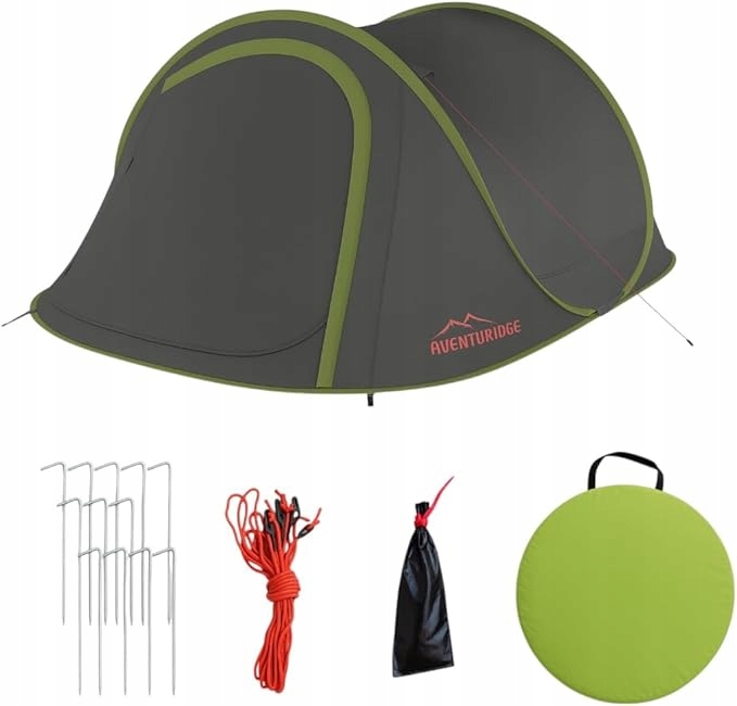 Stan Pop-Up pro 2 osoby Bolan Home (zelený) Lehký, voděodolný