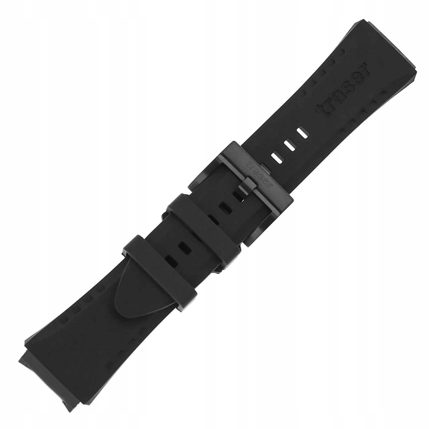 Pásek k hodinkám Traser TS-109686 černý 22 mm