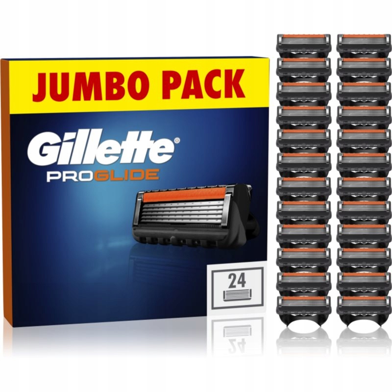 Gillette ProGlide Náplně do holicího strojku pro muže, 24 kusů