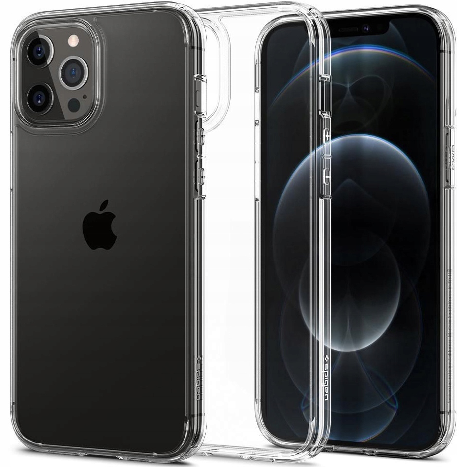 

Etui do iPhone 12 /Pro, Spigen Crystal Hybrid case