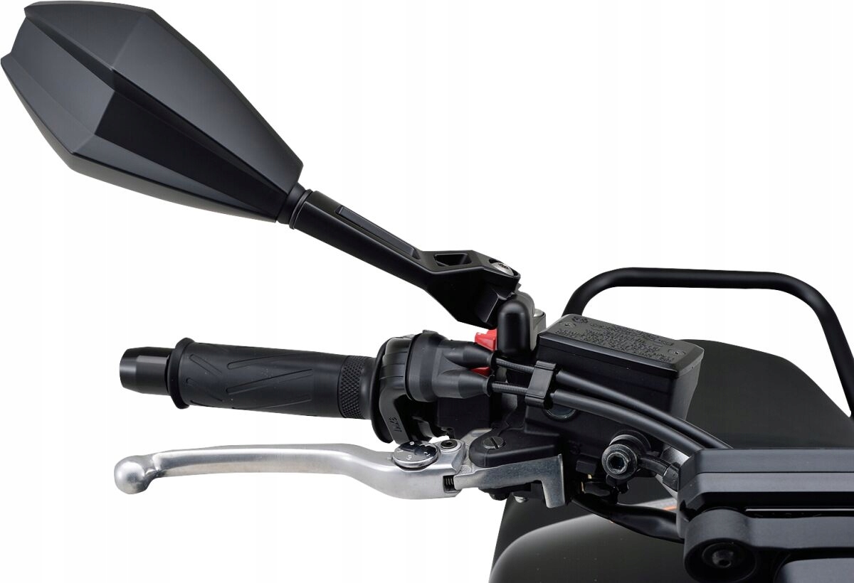 Pravé Univerzálne Motocyklové Zrkadlo Daytona Čierne